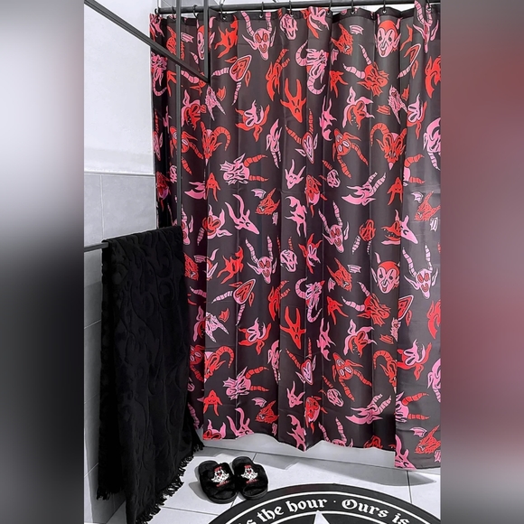 Killstar Bath Killstar Devils Play Shower Curtain Poshmark